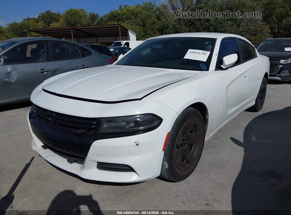 2C3CDXAT0GH228691 2016 DODGE CHARGER Белый Передняя левая четверть