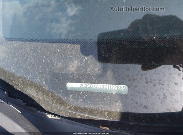2C3CDXAT0GH228691 2016 DODGE CHARGER Белый Вид подкапотного пространства