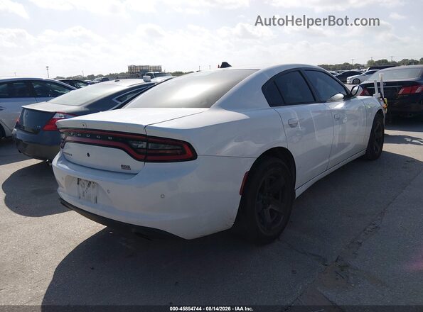 2C3CDXAT0GH228691 2016 DODGE CHARGER Белый Задняя правая четверть