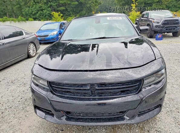 2C3CDXAT0MH581847 2021 DODGE CHARGER Black წინა ხედი