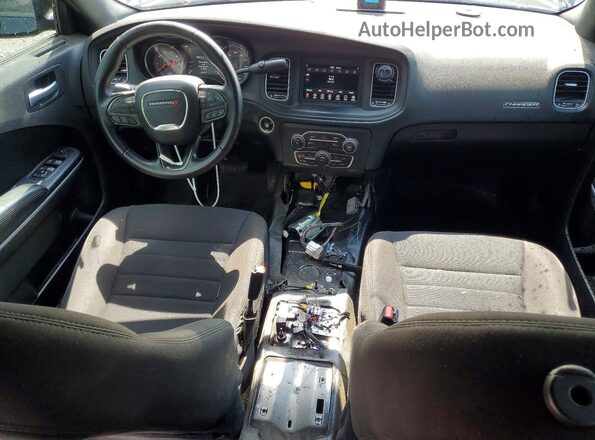 2C3CDXAT0MH581847 2021 DODGE CHARGER Black წინა პანელის ხედი