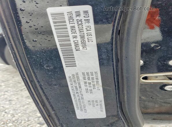 2C3CDXAT0MH581847 2021 DODGE CHARGER Black ძრავის განყოფილების ხედი