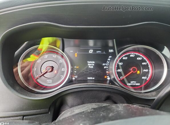 2C3CDXAT2MH612158 2021 DODGE CHARGER Black Widok zestawu wskaźników