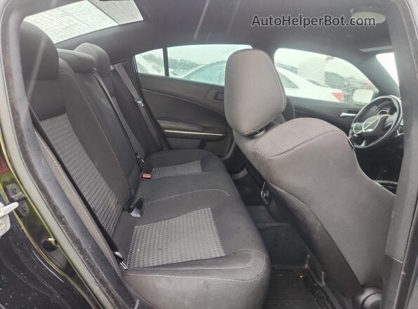 2C3CDXAT2MH612158 2021 DODGE CHARGER Black Widok tylnych siedzeń