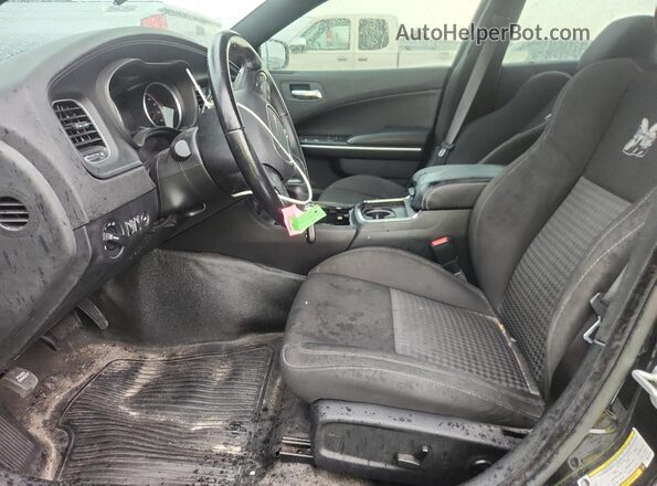 2C3CDXAT2MH612158 2021 DODGE CHARGER Black Widok wnętrza z przodu