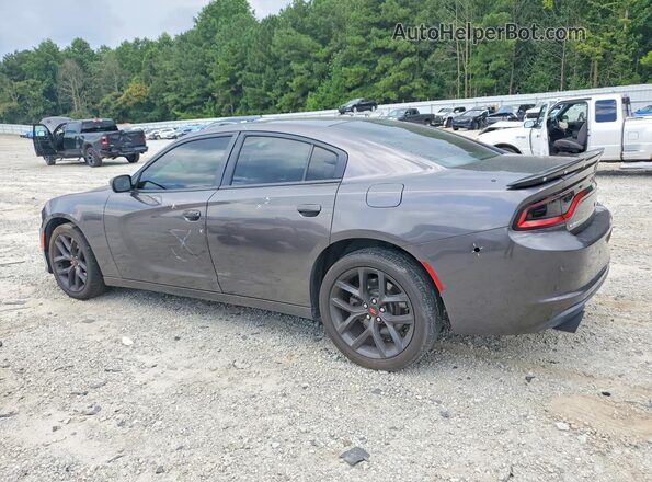 2C3CDXAT4HH632465 2017 DODGE CHARGER Gray Trasero izquierdo