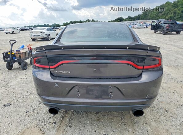 2C3CDXAT4HH632465 2017 DODGE CHARGER Gray Vista trasera