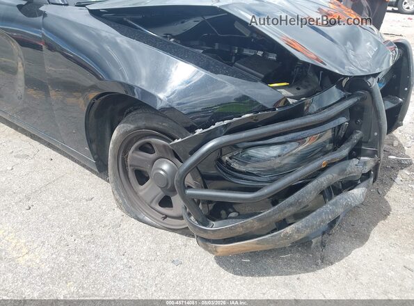 2C3CDXAT4JH164226 2018 DODGE CHARGER Black წინა ხედი