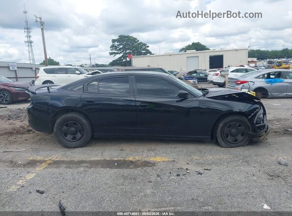 2C3CDXAT4JH164226 2018 DODGE CHARGER Black უკანა სალონის ხედი