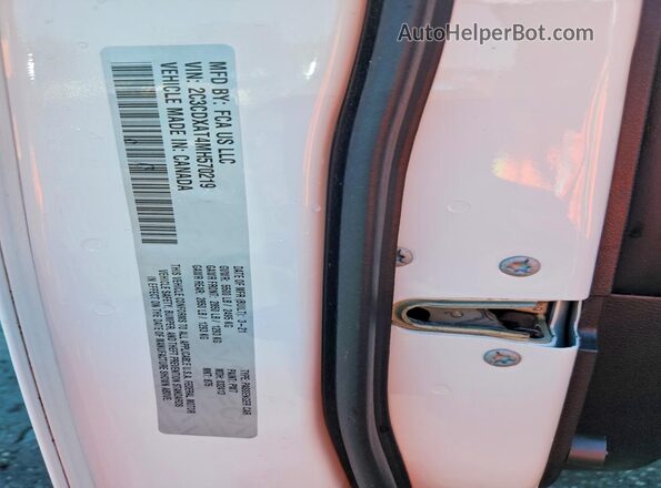 2C3CDXAT4MH570219 2021 DODGE CHARGER White Շարժիչի բաժամունքի տեսք