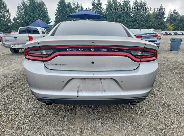 2C3CDXAT6KH627551 2019 DODGE CHARGER Silver Вид щитка приладів