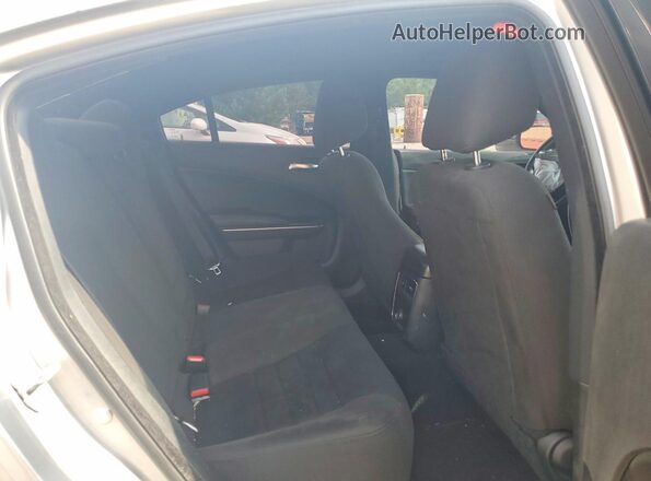 2C3CDXAT8KH627535 2019 DODGE CHARGER Silver უკანა სავარძლების ხედი
