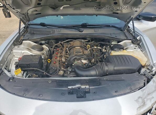 2C3CDXAT8KH627535 2019 DODGE CHARGER Silver უკანა სალონის ხედი