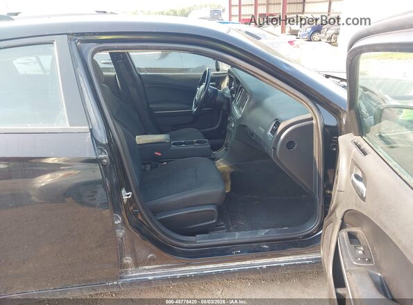 2C3CDXAT8KH653357 2019 DODGE CHARGER Black Սալոնի դիմացի տեսք