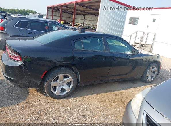 2C3CDXAT8KH653357 2019 DODGE CHARGER Black Սալոնի հետևի տեսք