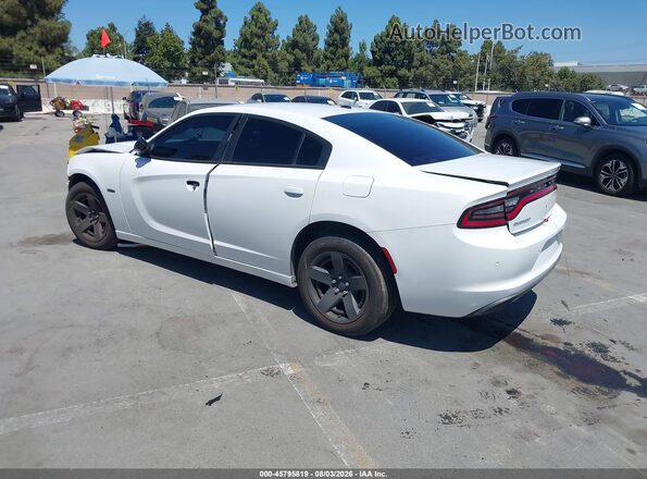 2C3CDXAT8MH532301 2021 DODGE CHARGER Белый Задняя левая четверть