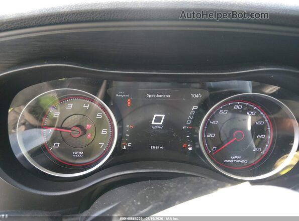 2C3CDXAT9KH575932 2019 DODGE CHARGER Silver Vista de los asientos traseros