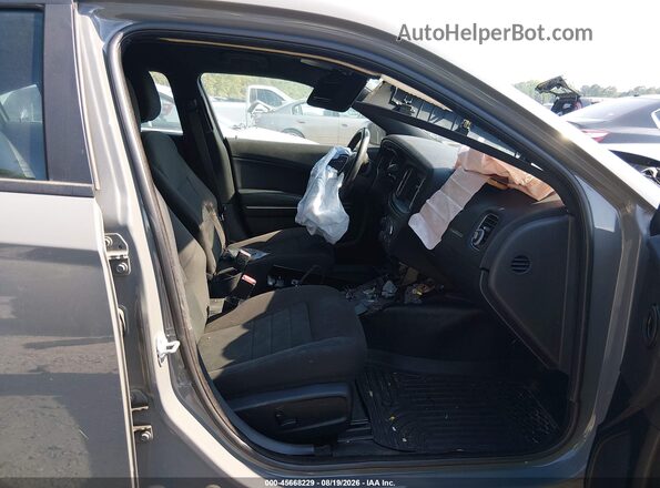 2C3CDXAT9KH575932 2019 DODGE CHARGER Silver Vista interior delantera