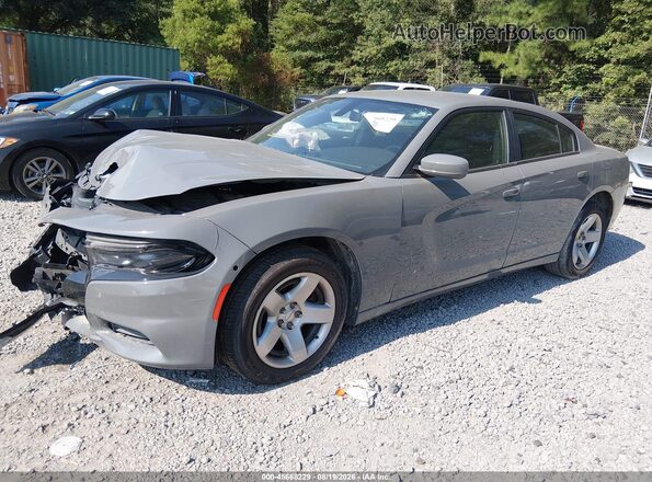 2C3CDXAT9KH575932 2019 DODGE CHARGER Silver Vista tres cuartos delantera izquierda