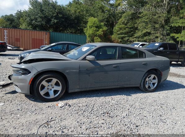 2C3CDXAT9KH575932 2019 DODGE CHARGER Silver Vista interior de 360 grados