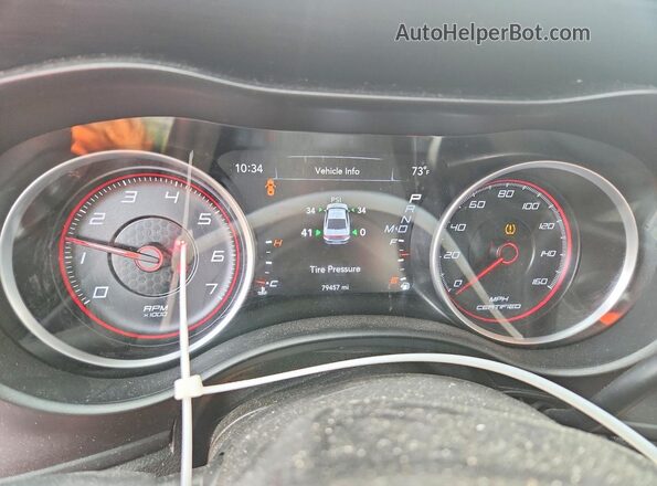 2C3CDXAT9PH519075 2023 DODGE CHARGER Silver Սարքավորումների վահանակի տեսք