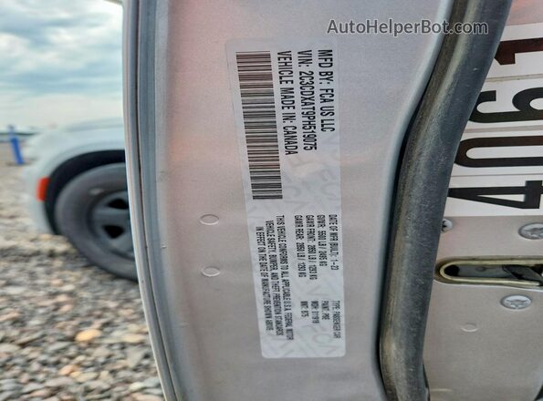 2C3CDXAT9PH519075 2023 DODGE CHARGER Silver Շարժիչի բաժամունքի տեսք
