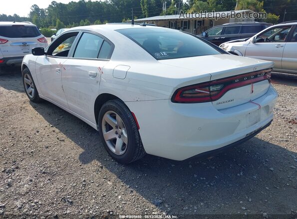 2C3CDXATXPH519487 2023 DODGE CHARGER Белый Задняя левая четверть