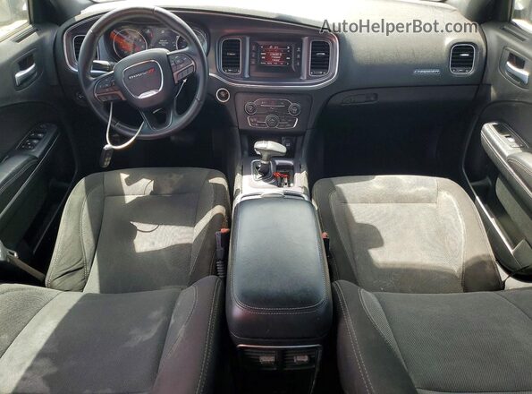 2C3CDXBG0GH102753 2016 DODGE CHARGER Silver Вид панелі приладів