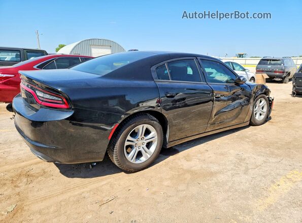2C3CDXBG0HH655078 2017 DODGE CHARGER Black Tył prawy