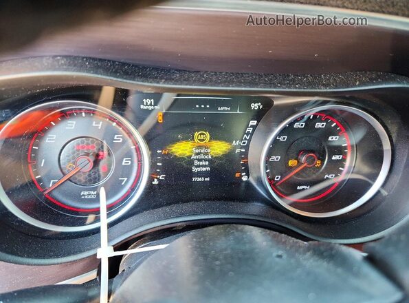2C3CDXBG0HH655078 2017 DODGE CHARGER Black Widok zestawu wskaźników