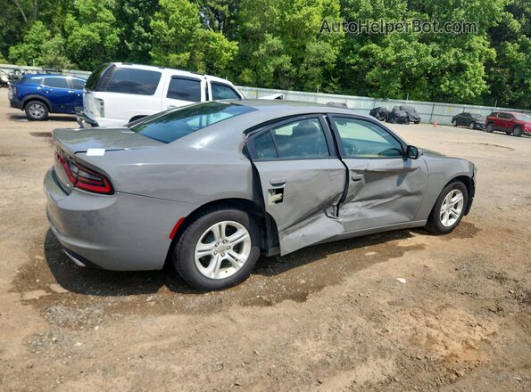 2C3CDXBG0JH173717 2018 DODGE CHARGER Silver Tył prawy