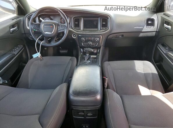 2C3CDXBG0JH328914 2018 DODGE CHARGER Black Widok deski rozdzielczej