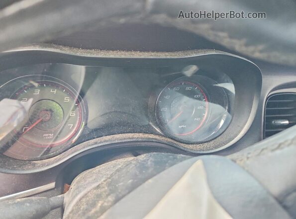 2C3CDXBG0JH329030 2018 DODGE CHARGER Blue Widok zestawu wskaźników