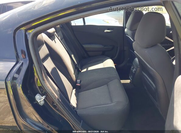 2C3CDXBG0JH335586 2018 DODGE CHARGER Black VIN კოდის სტიკერის ხედი