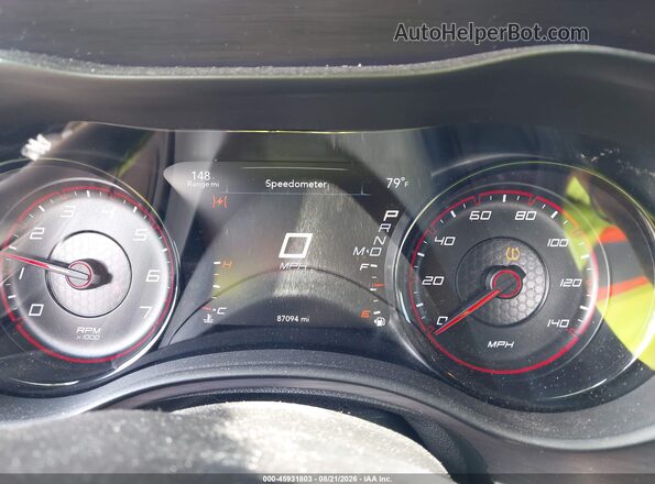 2C3CDXBG0JH335586 2018 DODGE CHARGER Black უკანა სავარძლების ხედი