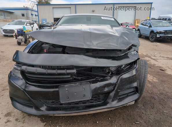 2C3CDXBG0KH615302 2019 DODGE CHARGER Black Դիմացի տեսք