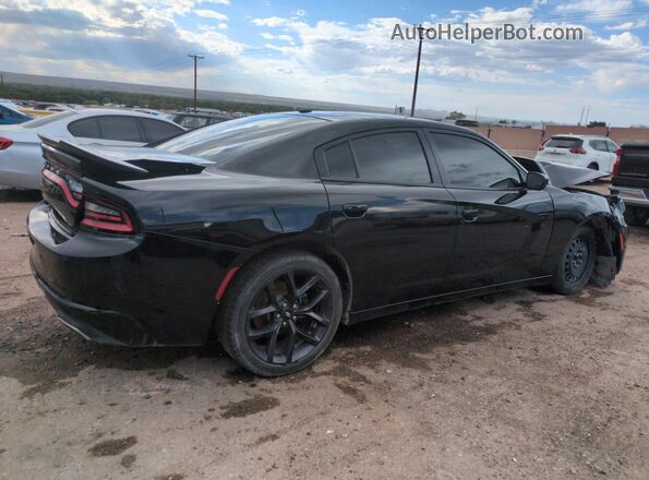 2C3CDXBG0KH615302 2019 DODGE CHARGER Black Հետևի աջ