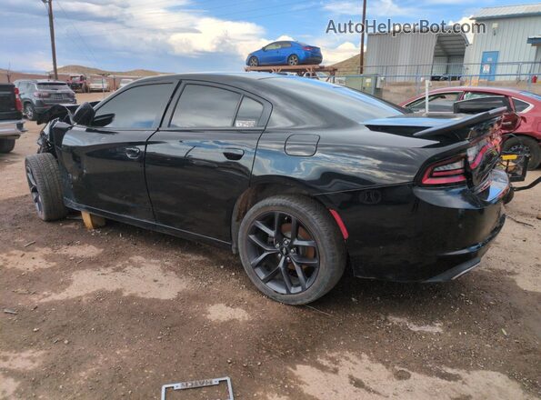 2C3CDXBG0KH615302 2019 DODGE CHARGER Black Հետևի ձախ