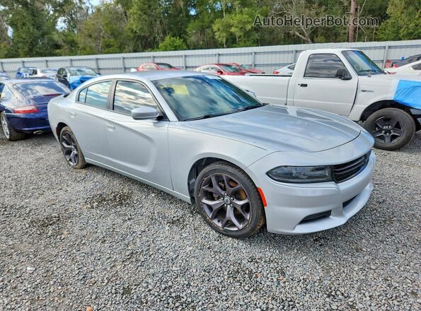 2C3CDXBG0KH625196 2019 DODGE CHARGER Gray Передня права чверть