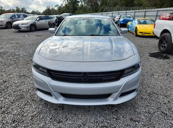 2C3CDXBG0KH625196 2019 DODGE CHARGER Gray Вид спереду