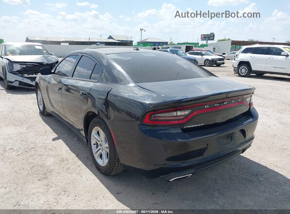 2C3CDXBG0KH702990 2019 DODGE CHARGER Черный Задняя левая четверть