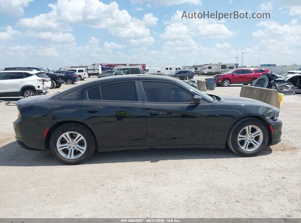 2C3CDXBG0KH702990 2019 DODGE CHARGER Черный Вид задней части салона