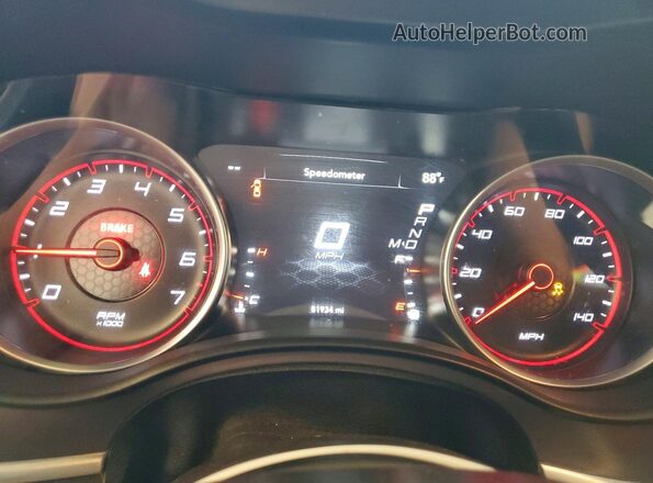 2C3CDXBG0LH108112 2020 DODGE CHARGER Gray Widok zestawu wskaźników