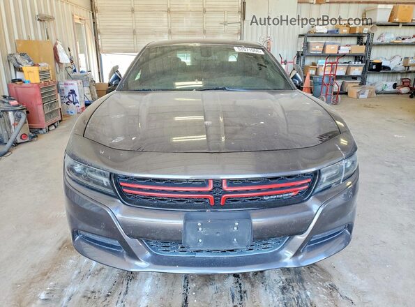 2C3CDXBG0LH108112 2020 DODGE CHARGER Gray Widok z przodu