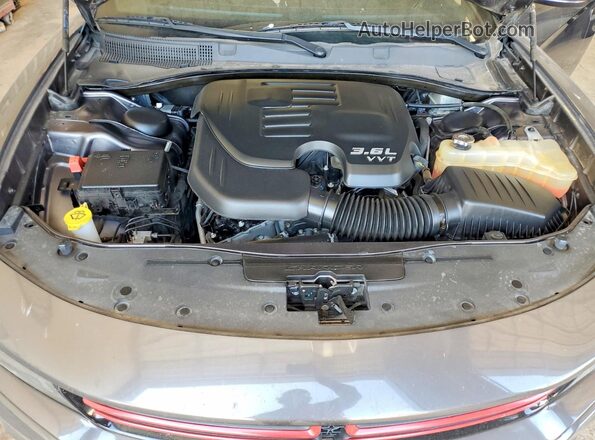 2C3CDXBG0LH108112 2020 DODGE CHARGER Gray Widok wnętrza z tyłu