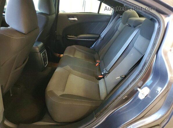 2C3CDXBG0LH108112 2020 DODGE CHARGER Gray Widok tylnych siedzeń