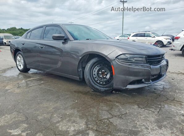 2C3CDXBG0LH119692 2020 DODGE CHARGER Серый Передняя правая четверть