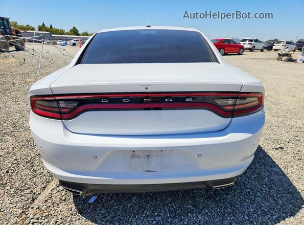 2C3CDXBG0LH123628 2020 DODGE CHARGER White Vista trasera