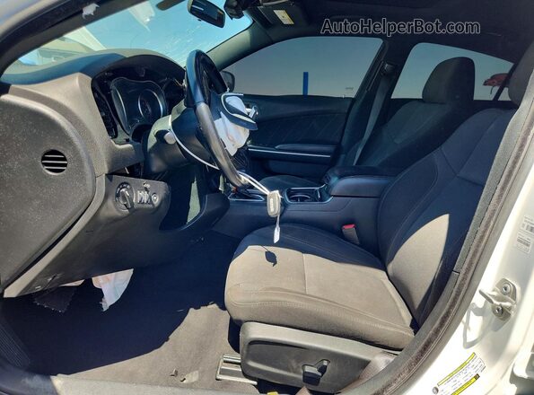 2C3CDXBG0LH123628 2020 DODGE CHARGER White Vista interior delantera