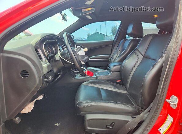 2C3CDXBG0LH153065 2020 DODGE CHARGER Red წინა სალონის ხედი